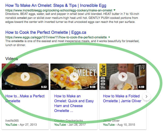 Search results for how to make an omelette